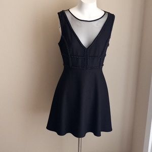 NWT Forever 21 Jr. Medium Women's Black Beaded Dress